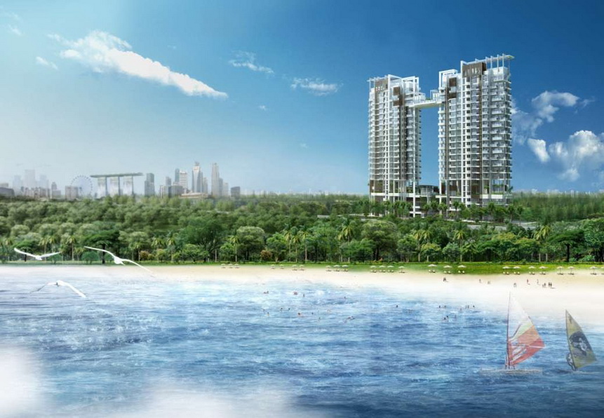 The Line @ Tanjong Rhu Condominium Beach Perspective